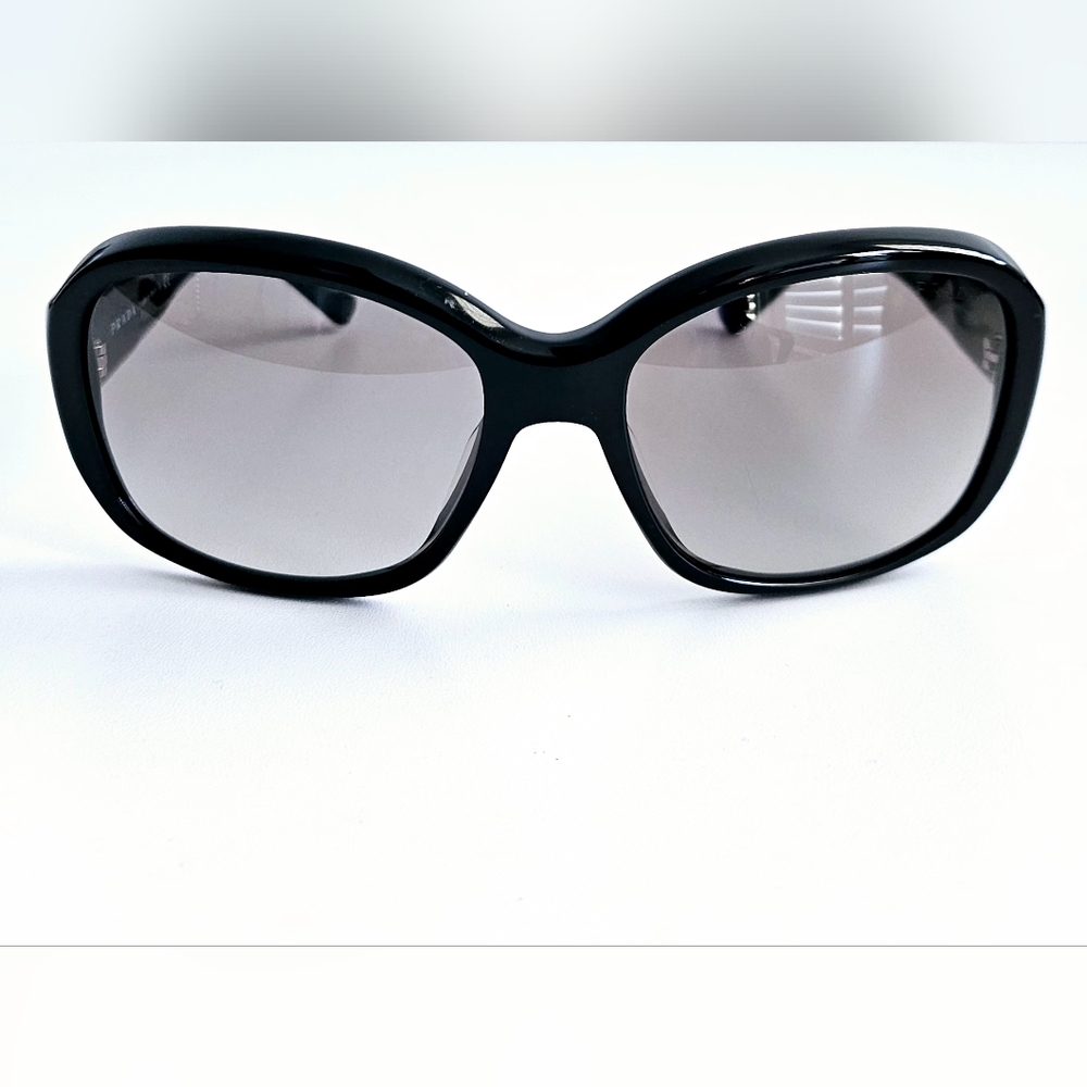 Prada Black Polished Gradient Sunglasses - Picture 5 of 12
